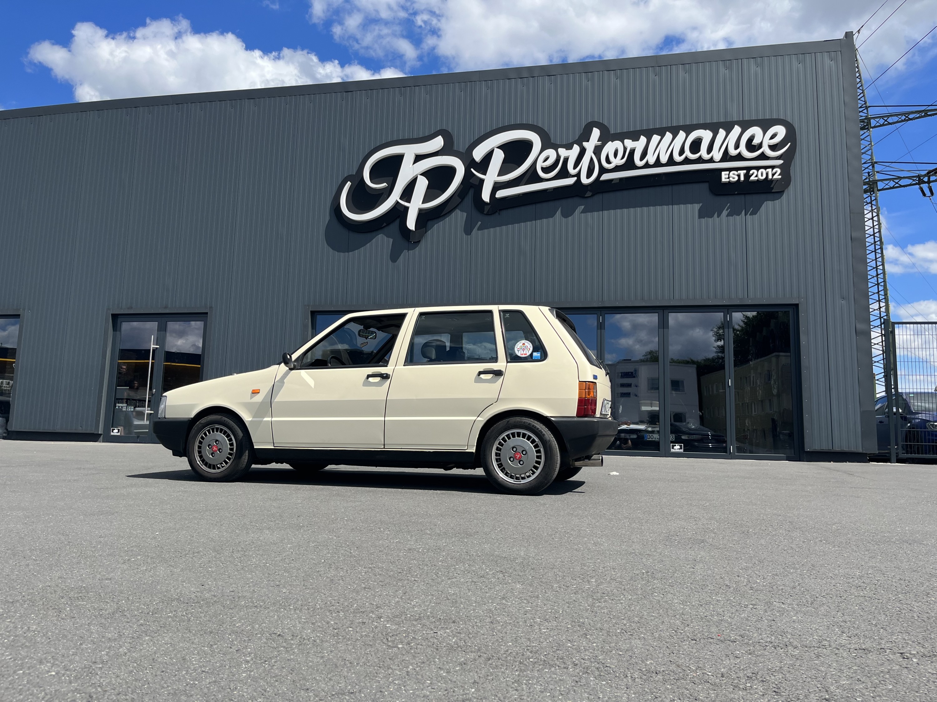 Fertigstellung Fiat Uno 55s