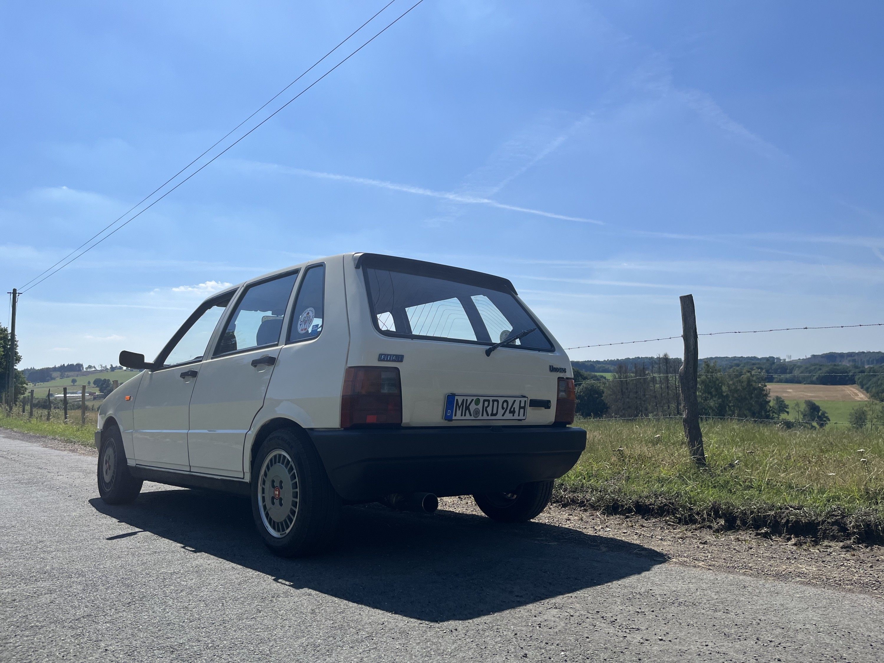 Fertigstellung Fiat Uno 55s