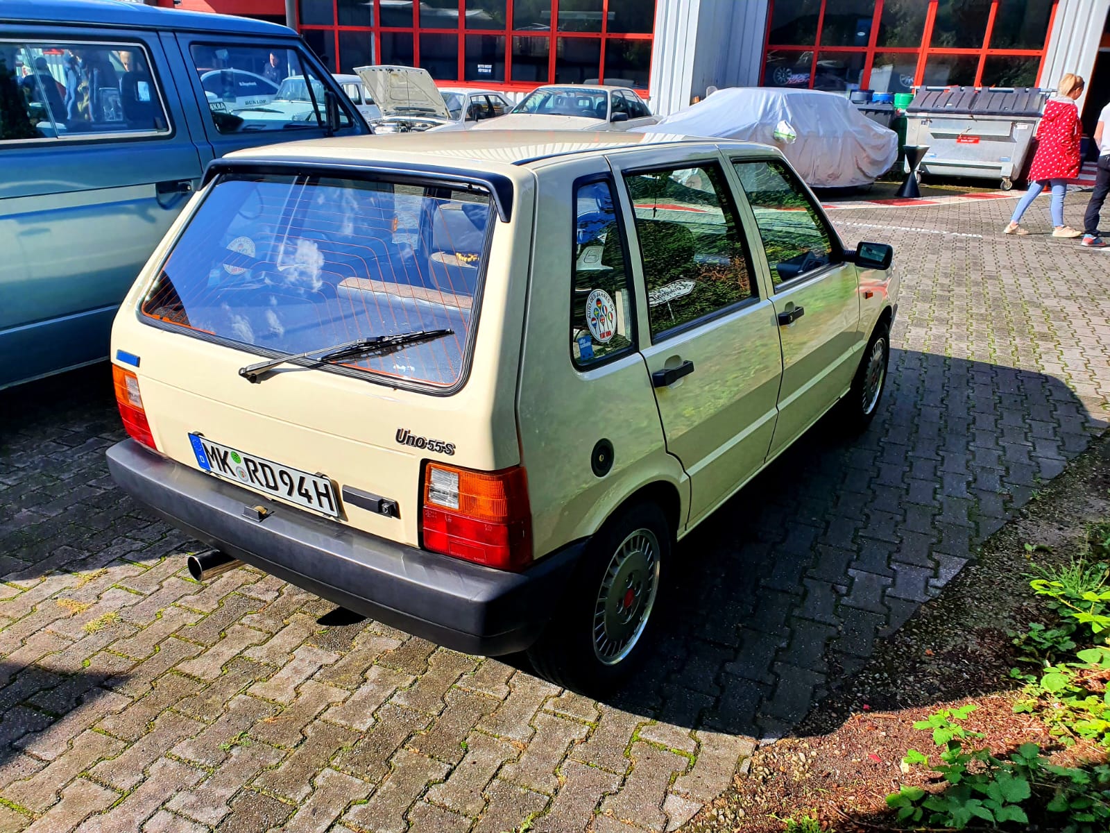 Fiat Uno auf Prüfstand