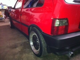 My fiat Uno turbo